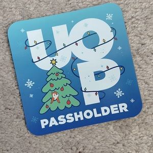 Authentic UOAP Christmas Magnet Universal Holiday Orlando Annual Passholder 2020